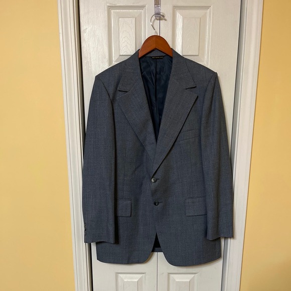 Vintage Botany 500 Gray Suit Jacket & Pants - Picture 3 of 8